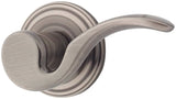 Kwikset 720BRL-15 satin nickel passage door lever