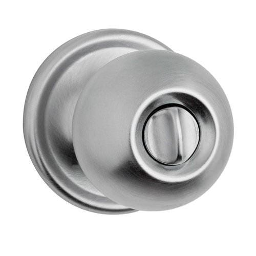 Kwikset 740CA-3SGC polished brass keyed entry door knob