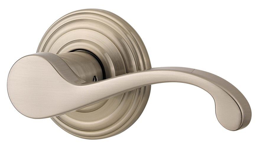 Kwikset 967CHLLH-15SV1 967CHL-LH-S Commonwealth Left Hand Double Cylinder Trim Pack Satin Nickel