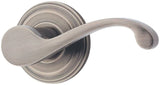 Kwikset 720CHL-514 iron black passage door lever
