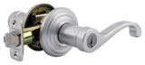 Kwikset 740CHL-26DS satin chrome keyed entry lever