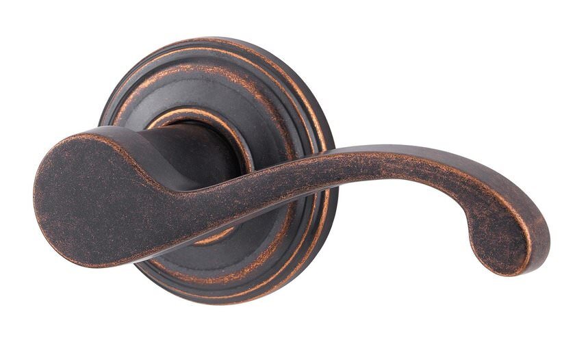 Kwikset 967CHLLH-501S 967CHL-LH-S Commonwealth Left Hand Double Cylinder Trim Pack Rustic Bronze