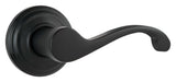 Kwikset 740CHL-5S antique brass keyed entry lever