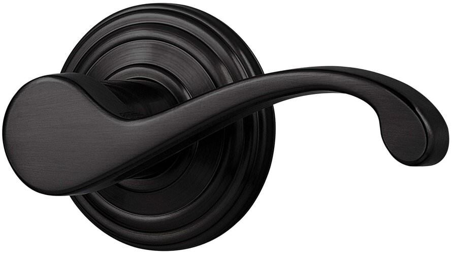 Kwikset 967CHLLH-514SV1 967CHL-LH-S Commonwealth Left Hand Double Cylinder Trim Pack Iron Black