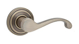 Kwikset 720CHL-3 polished brass passage door lever