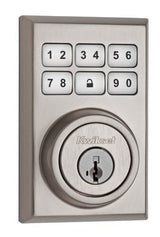 Kwikset 909CNT-26DS satin chrome keyless entry deadbolt