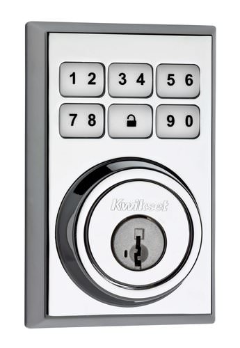 Kwikset 909CNT-15S satin nickel keyless entry deadbolt