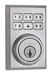 Kwikset 909CNT-26S polished chrome keyless entry deadbolt