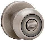 Kwikset 730C-15A antique nickel privacy door knob