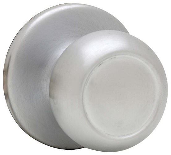 Kwikset 720C-26D satin chrome passage door knob