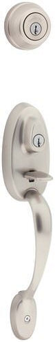 Kwikset 554GN-LIP-S double cylinder handleset