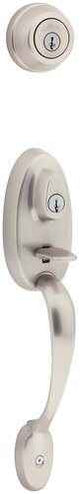 Kwikset 553GN-LIP-S single cylinder handleset