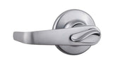 Kwikset 300KNL-26DG2 satin chrome privacy door lever