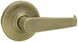 Kwikset 730KNL-3 polished brass privacy door lever