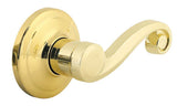 Kwikset 788LLRH-3V1 polished brass single dummy