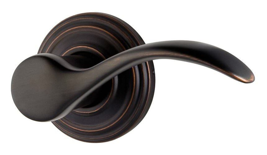 Kwikset 967PMLLH-11PSV1 967PML-LH-S Pembroke Left Hand Double Cylinder Trim Pack Venetian Bronze