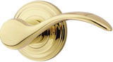 Kwikset 967PMLLH-3S 967PML-LH-S Pembroke Left Hand Double Cylinder Trim Pack Polished Brass
