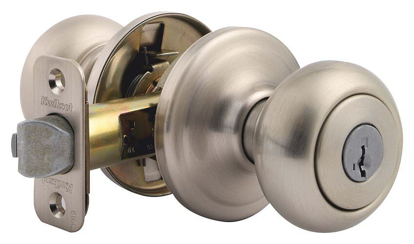 Kwikset 740PE-11PSBB venetian bronze keyed entry door knob