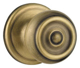 Kwikset 720PE-15V1 satin nickel passage door knob