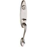 Kwikset 801WNLIP-15S satin nickel double cylinder handleset