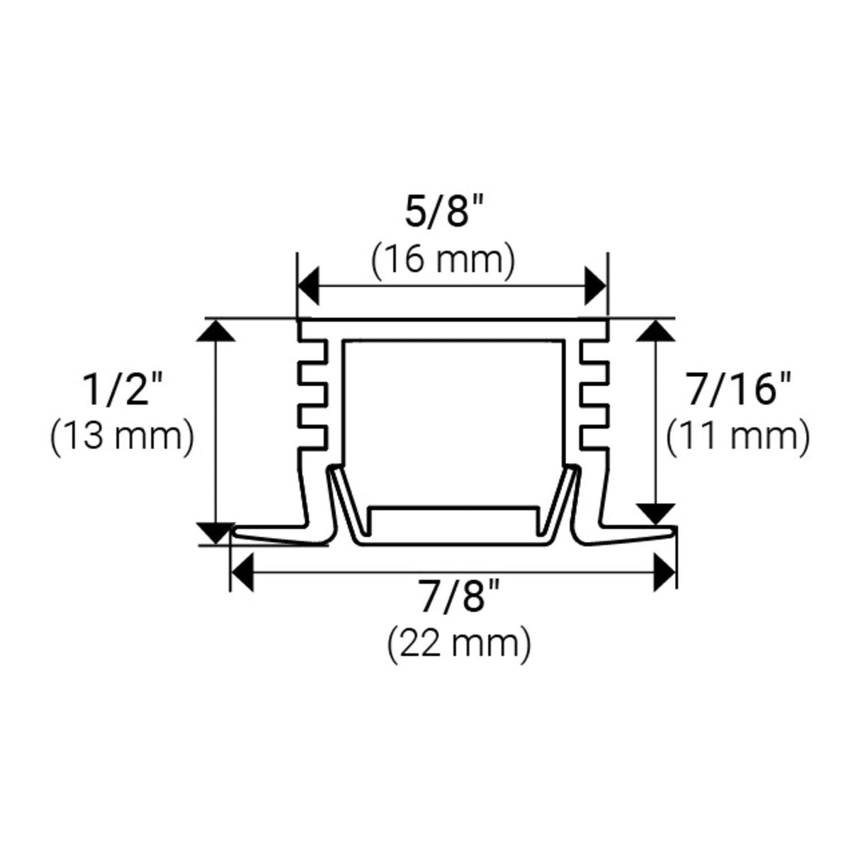 Task Lighting L-002XL-FR-90 recessed housing lens
