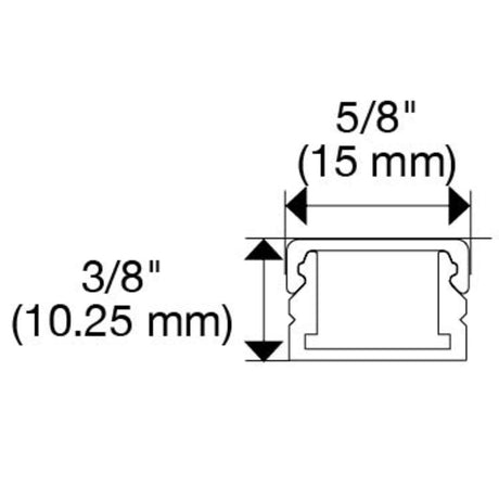 Task Lighting L-007-FR-48 flat housing lens, additional view