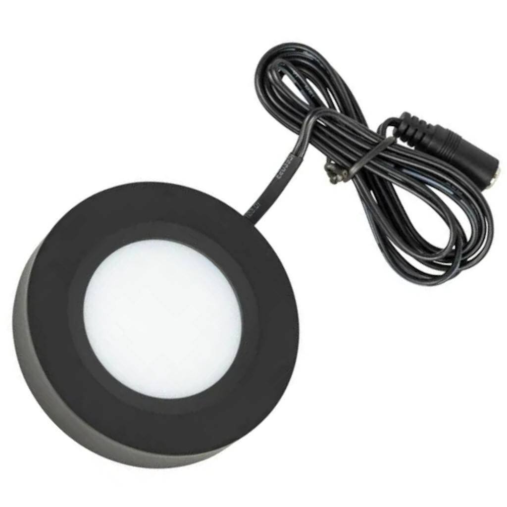 Task Lighting L-PS-FR-3BK-50 Black Puck Light