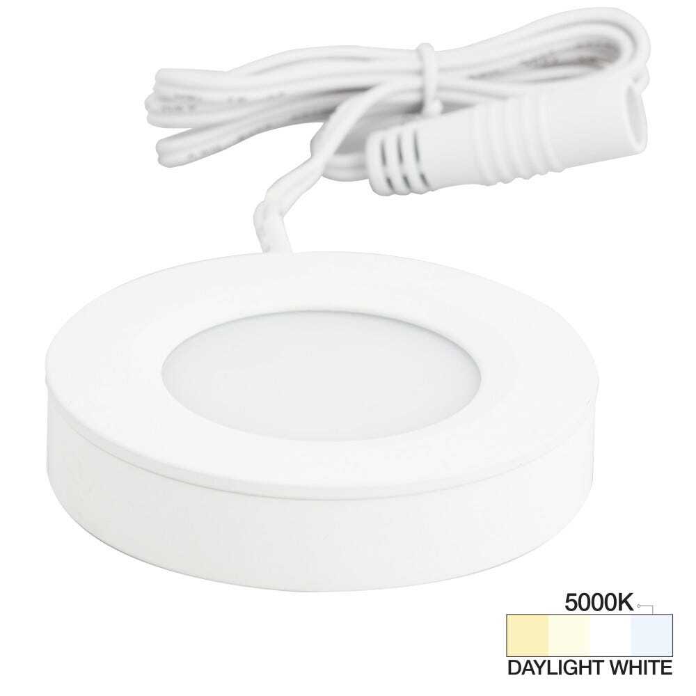 Task Lighting L-PS-FR-3WT-50 White Puck Light
