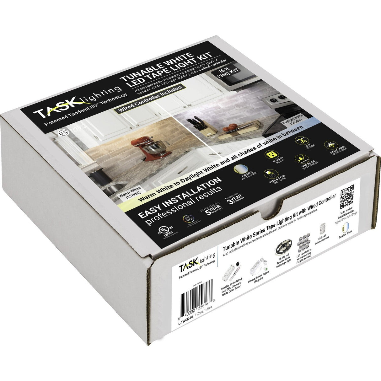 Task Lighting L-TWCK-16 tape light kit