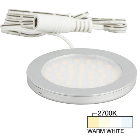 Task Lighting L-UT-FR-3SN-27 satin nickel ultra thin puck light