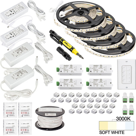 Task Lighting L-VK4Z4A-65-30 tape light kit, front view