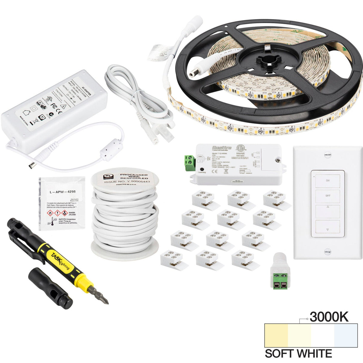 Task Lighting L-VUK1Z1A-16-30 tape light kit