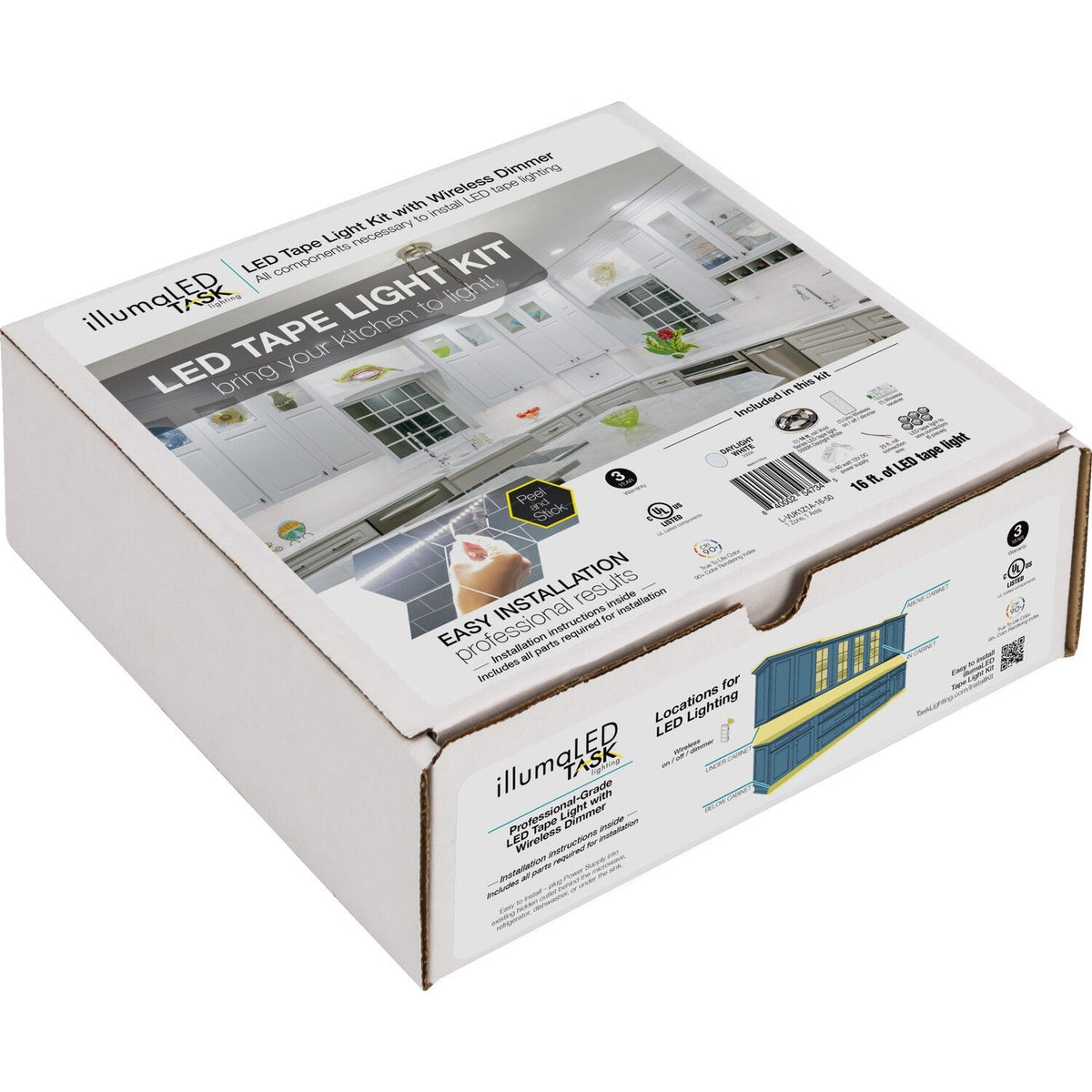 Task Lighting L-VUK1Z1A-16-50 Uno Vivid 16 Tape Light Kit