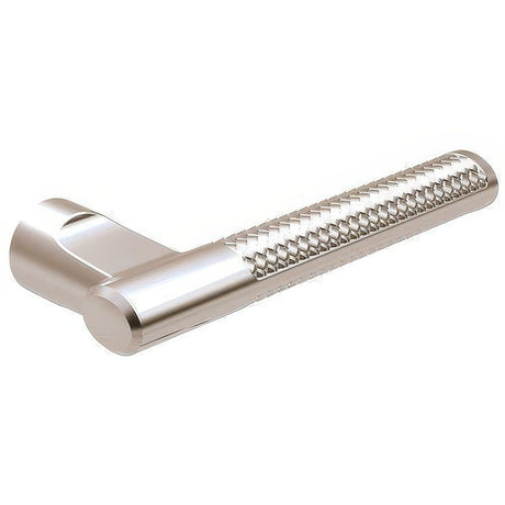 Baldwin L015056MR lifetime satin nickel dummy door lever