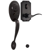 Weslock L1441-1U1SL2D oil rubbed bronze single cylinder handleset