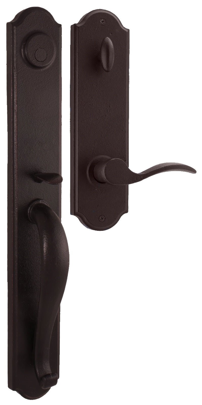 Weslock L7685-1H10020 oil rubbed bronze dummy handleset