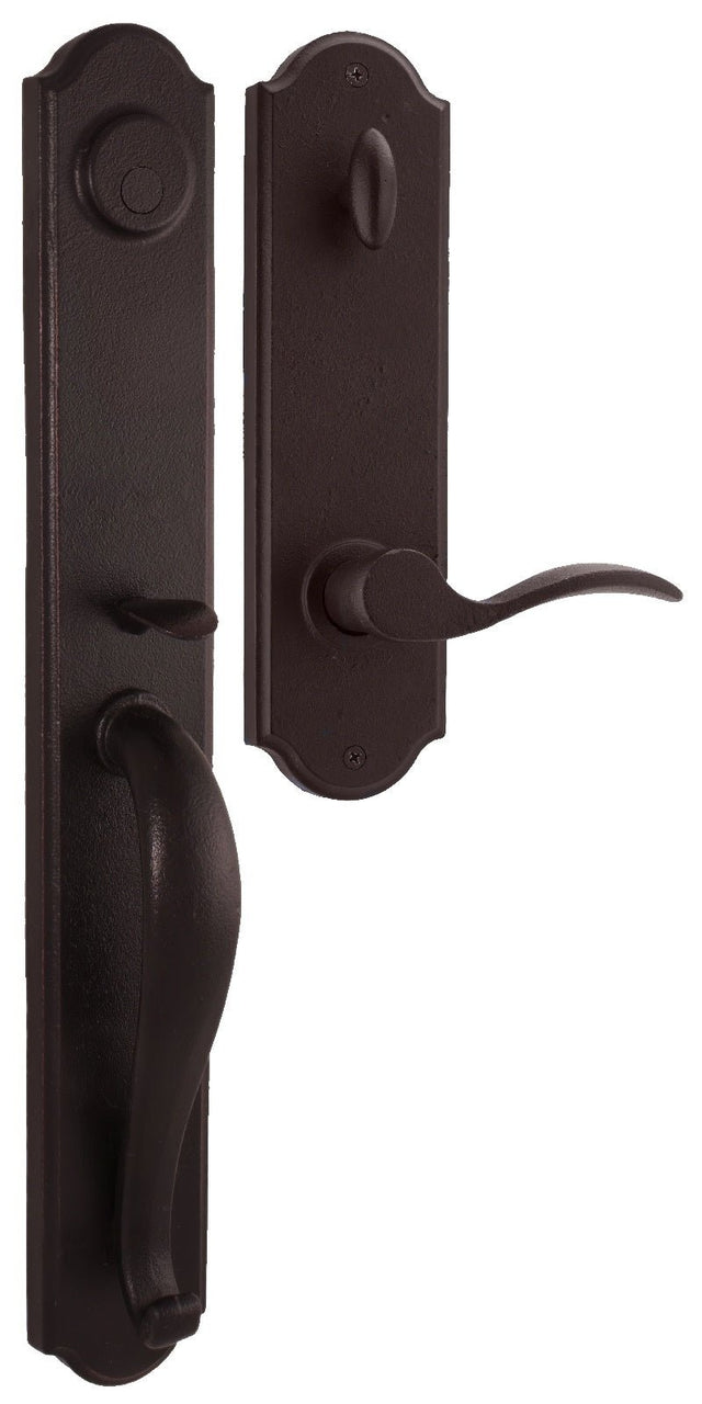 Weslock L7685-1H10020 oil rubbed bronze dummy handleset