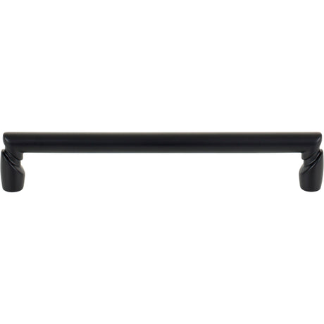 Top Knobs TK3134BLK Florham 6 5/16" Center to Center Bar Pull Flat Black