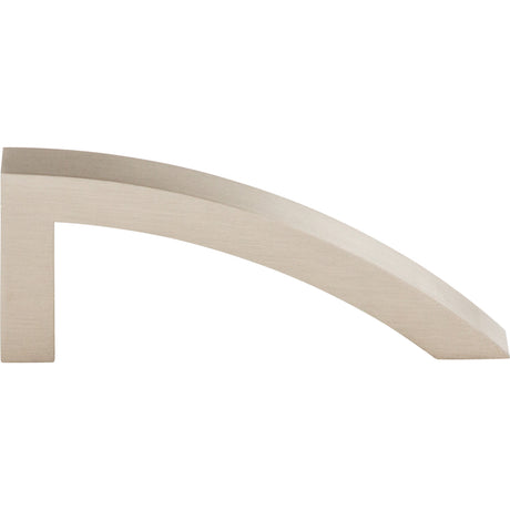 Top Knobs TK35BSN Sloped 3 7/8" Center to Center Bar Pull Brushed Satin Nickel