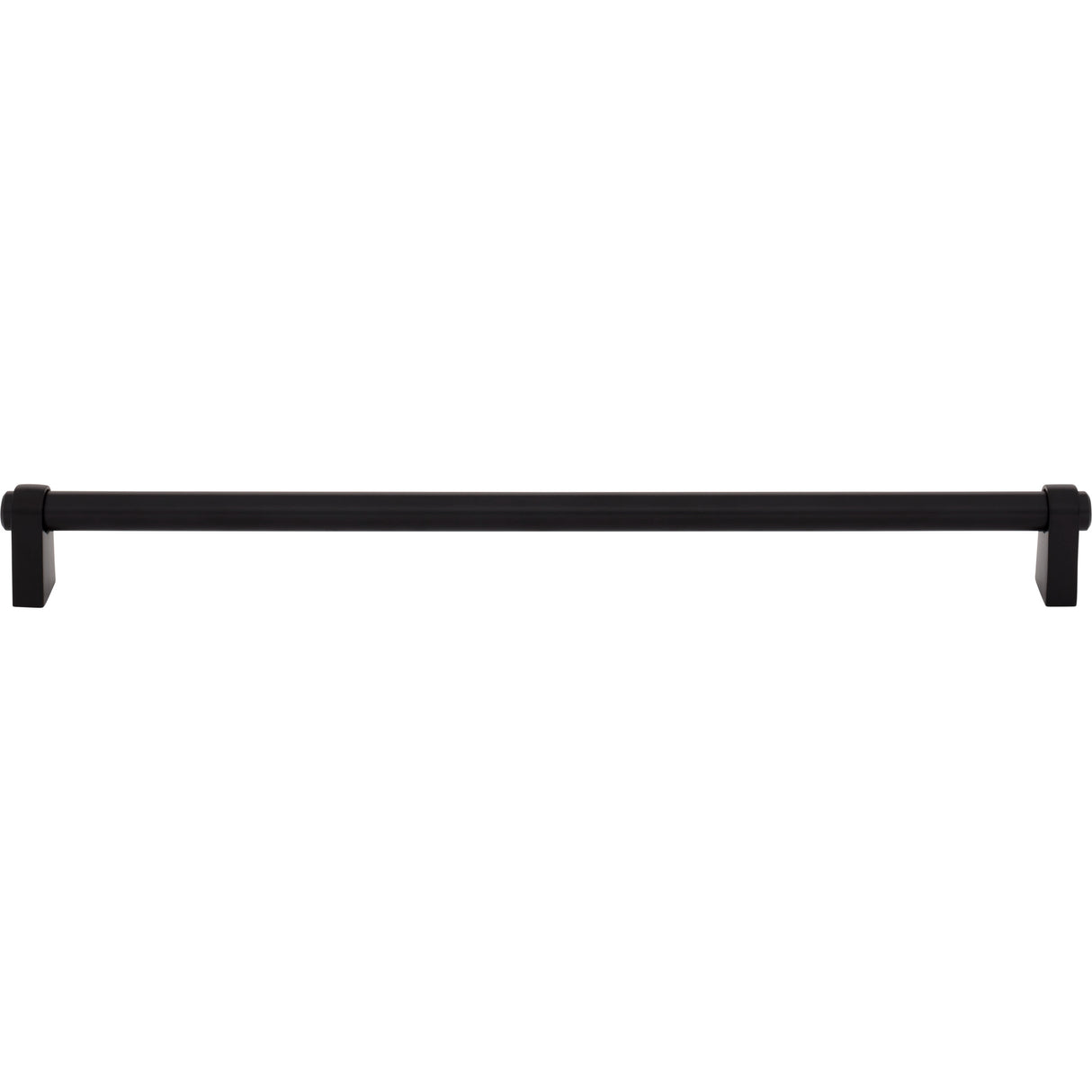 Top Knobs TK3215BLK Lawrence 12" Center to Center Bar Pull Flat Black