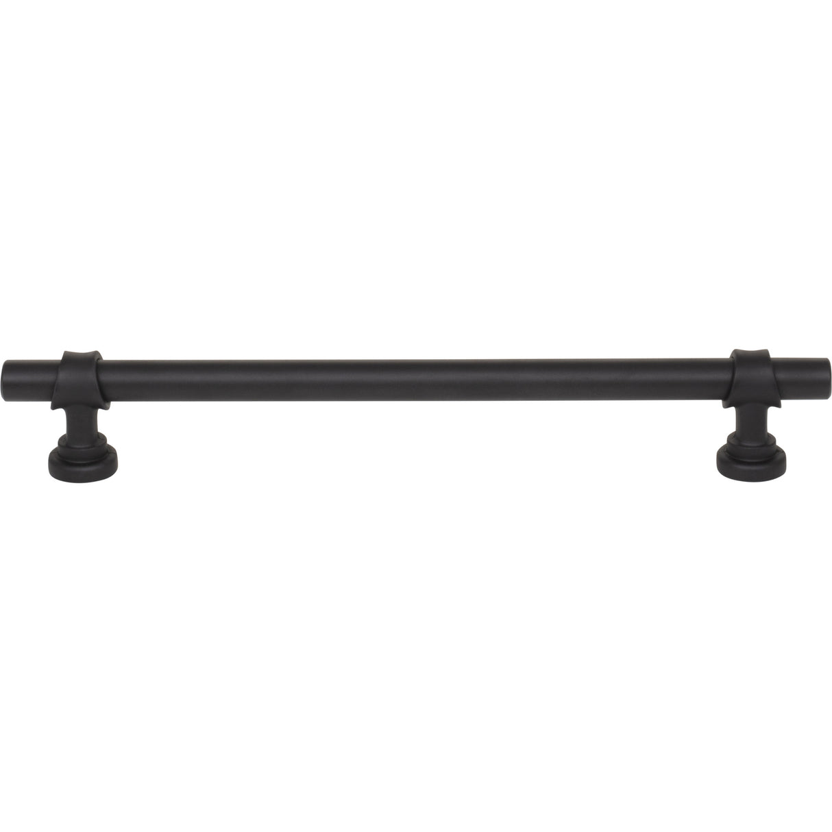 Top Knobs M2739 Bit 7 9/16" Center to Center Bar Pull Flat Black