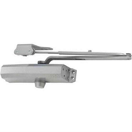 LCN 1250RWPAAL Parallel Arm Adjustable Surface Mounted Regular Door Closer Aluminum