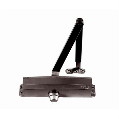 LCN 1250RWPADKBRZ Parallel Arm Adjustable Surface Mounted Regular Door Closer with Thru Bolts 695 Dark Bronze