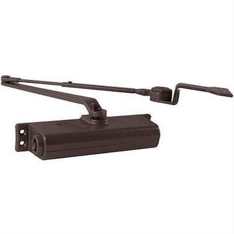 LCN 1261HWPADKBRZ 1261HWPA Parallel Arm Adjustable Surface Mounted Hold Open Door Closer Dark Bronze