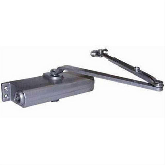LCN 1261RWPAAL Parallel Arm Adjustable Surface Mounted Regular Door Closer with Thru Bolts 689 Aluminum