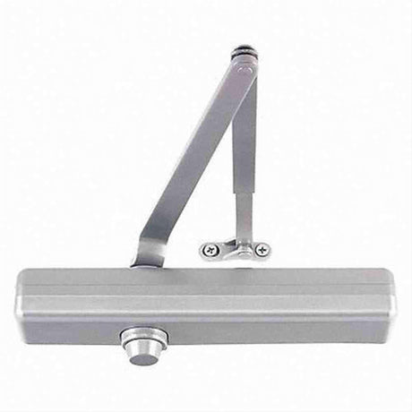 LCN 1461DELRWPAAL Parallel Arm Adjustable Surface Mounted Delay Door Closer with Thru Bolts 689 Aluminum