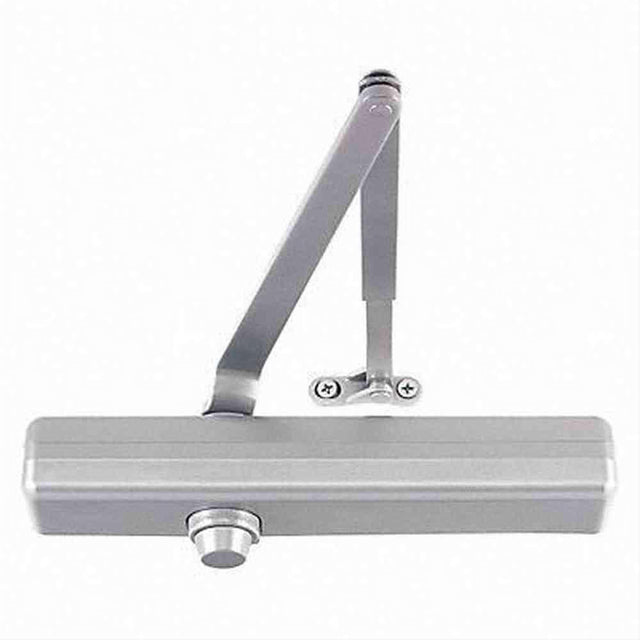 LCN 1461DELRWPAAL Parallel Arm Adjustable Surface Mounted Delay Door Closer with Thru Bolts 689 Aluminum