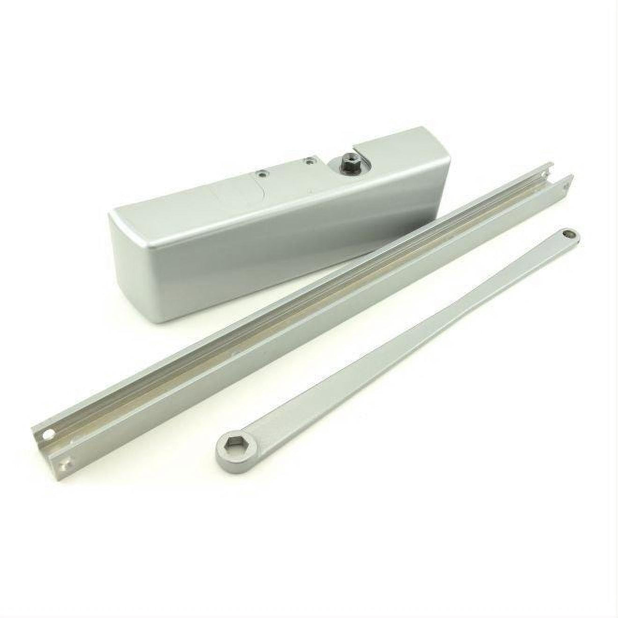 LCN 4003TAL Size 3 Wall Pocket Mount Heavy Duty Door Closer with Thru Bolts 689 Aluminum