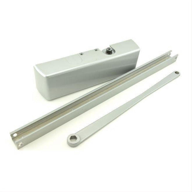 LCN 4003TAL Size 3 Wall Pocket Mount Heavy Duty Door Closer with Thru Bolts 689 Aluminum