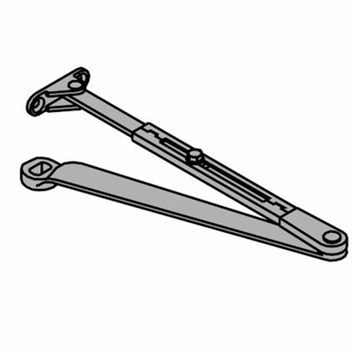 LCN 40103077DKBRZ 40103077 Non-Handed Regular Arm for 4010 Series Door Closers Dark Bronze
